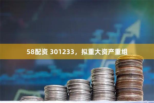 58配资 301233，拟重大资产重组