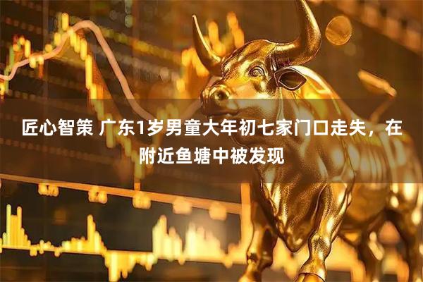 匠心智策 广东1岁男童大年初七家门口走失，在附近鱼塘中被发现